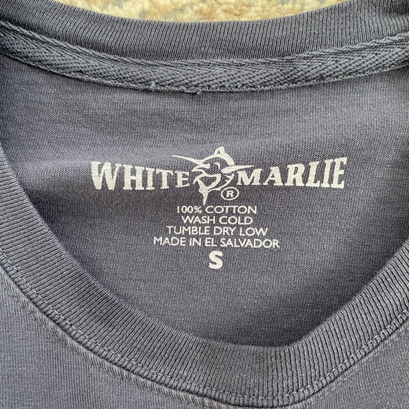 White Marlie Ling Sleeve Shirt - Picture 5 of 5